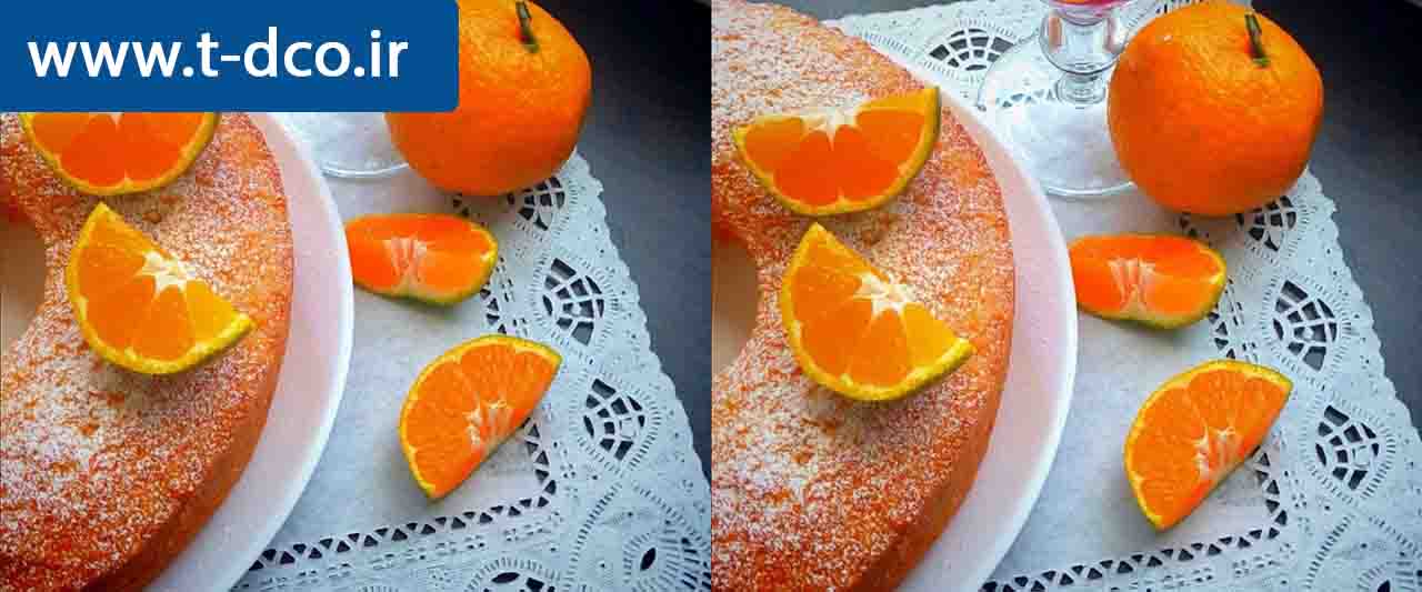 کیک نارنگی